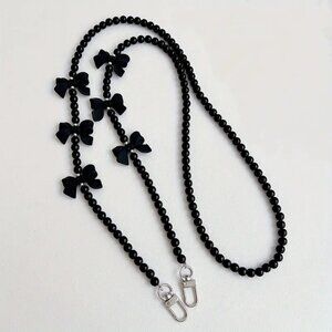 Butterfly Beaded Mobile Phone Lanyard
